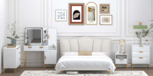 White bedroom set