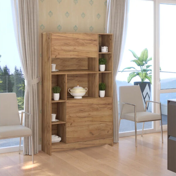 Large storage space TV cabinet