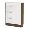 Wooden Shoe Cabinet