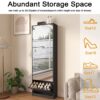 Shoes Cabinet with Mirror