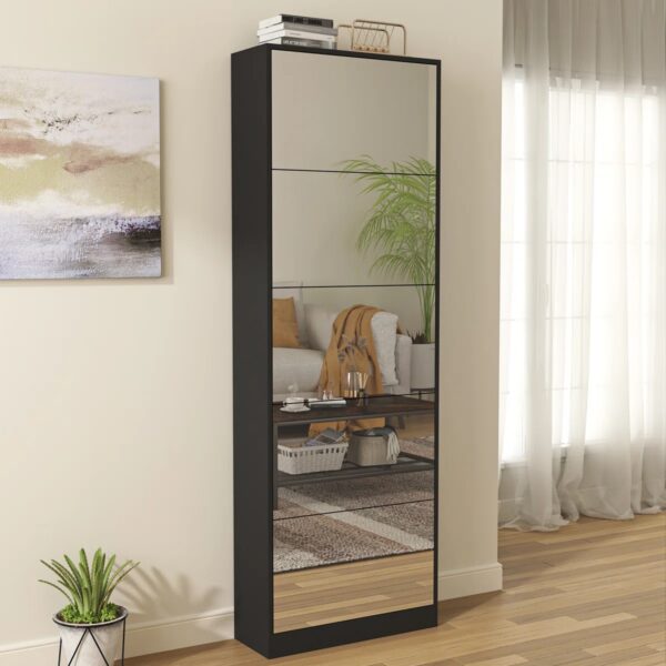 Shoes Cabinet with Mirror
