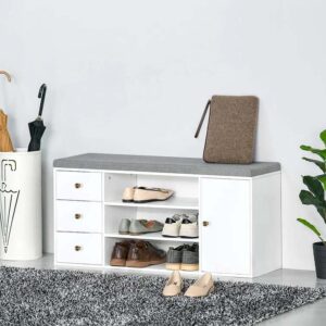 Modern style shoe storage area