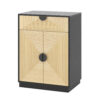 Cork-patterned entrance suite
