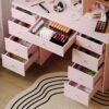 Pink dressing table