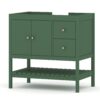 Green Bathroom Set