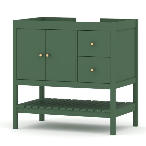 Green Bathroom Set