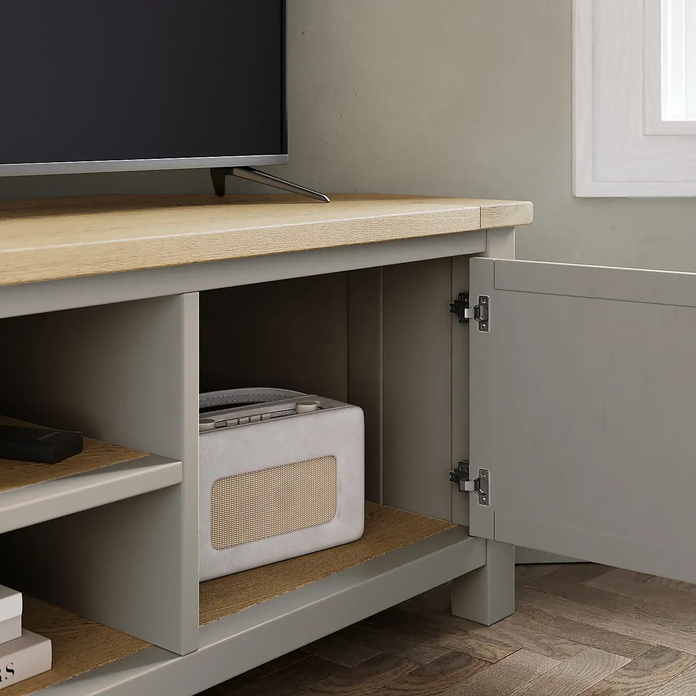 TV Stand with Door - Image 4