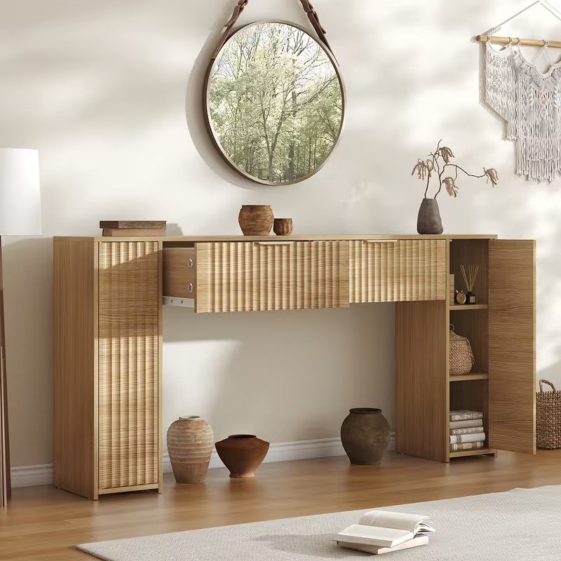 Wrapped Console Table Storage Drawers - Image 3