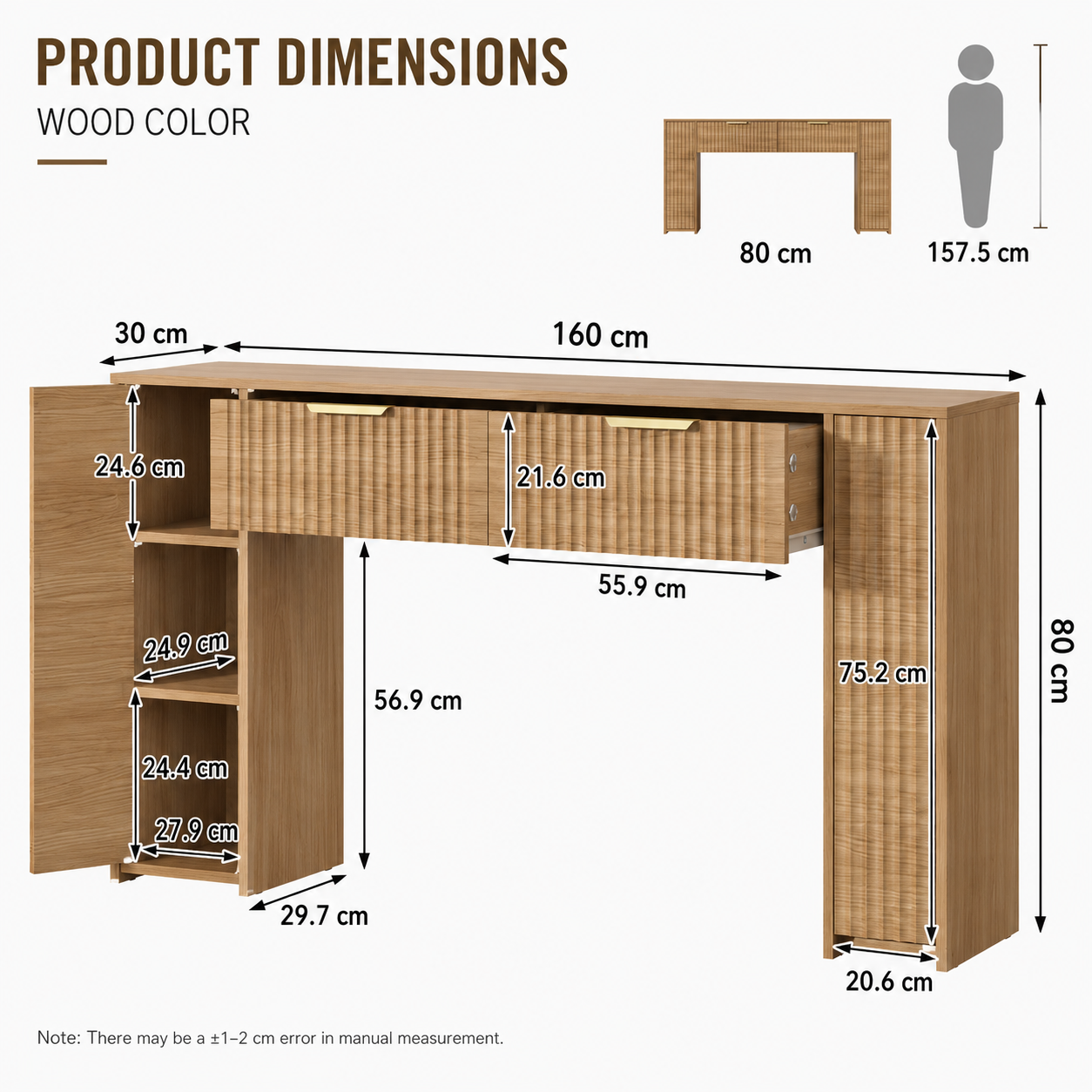 Wrapped Console Table Storage Drawers - Image 4