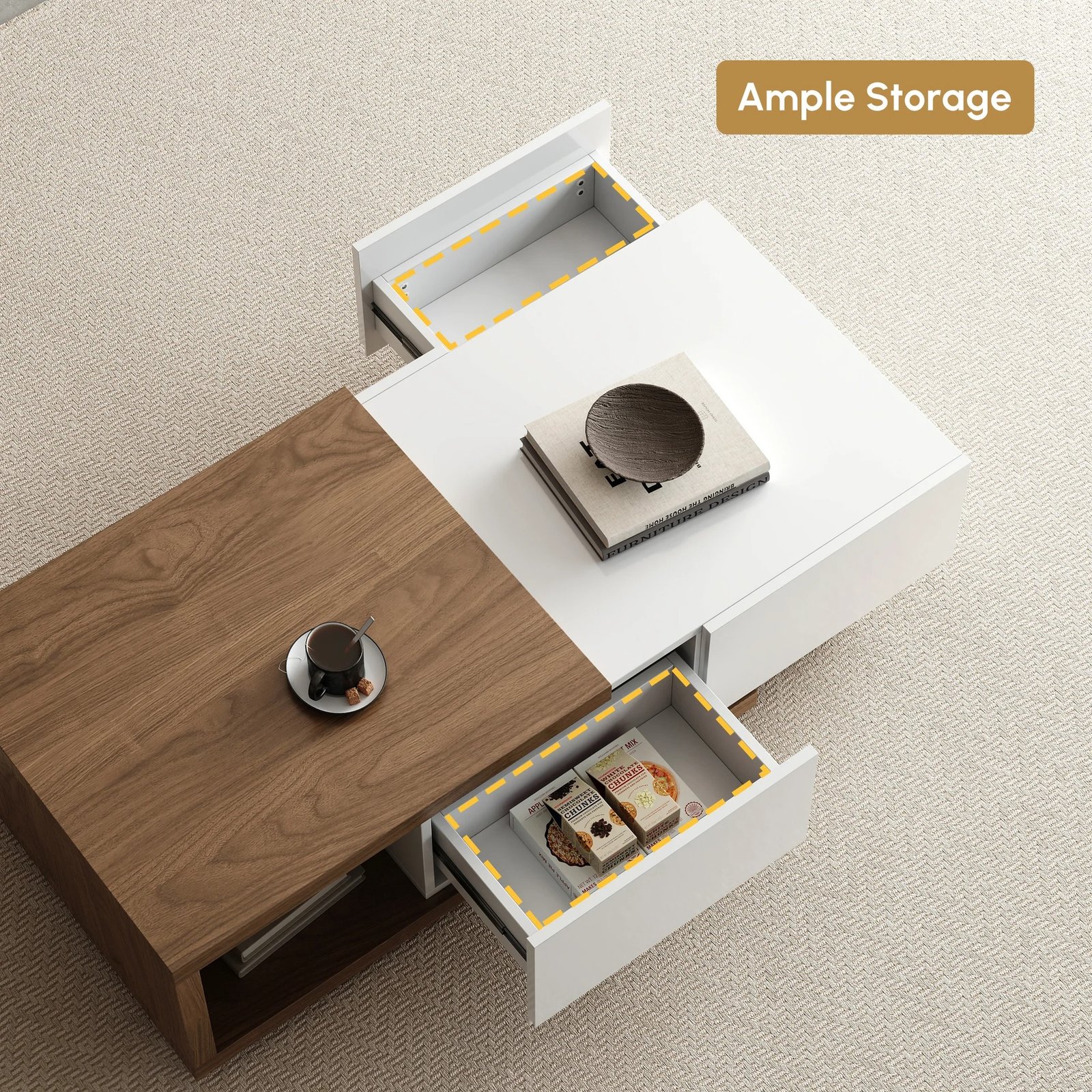 Extendable Coffee Table - Image 3