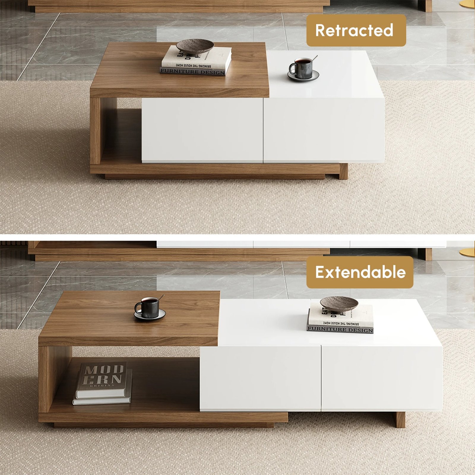Extendable Coffee Table - Image 4